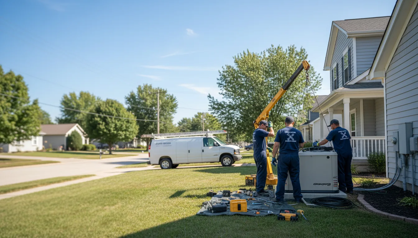 Generator Installation in Savoy, TX near me